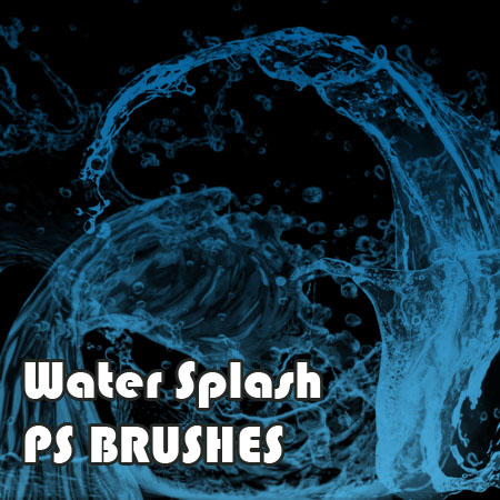 water splash brushes photoshop free
